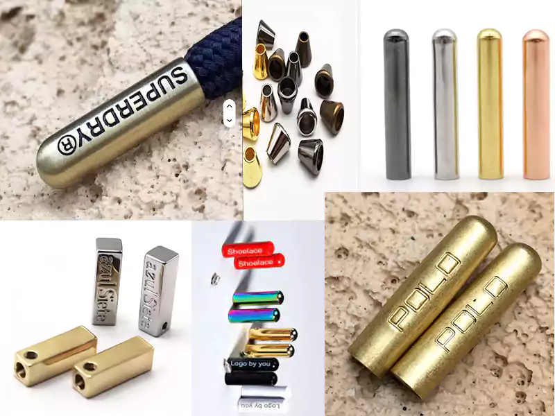 Custom Made Drawstring Tips for Hoodies & Shorts