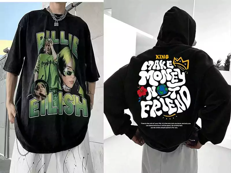 Custom Hoodie with DTF Sticker