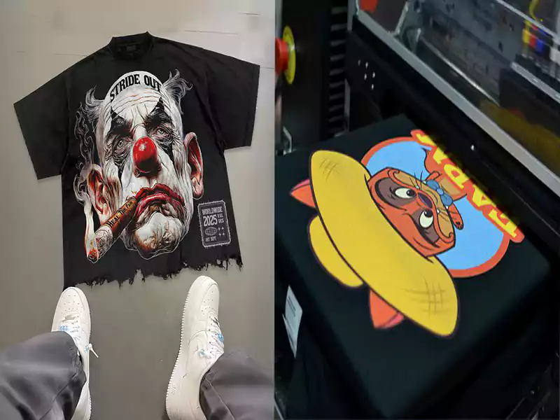 Custom Shirt with DTG Printing
