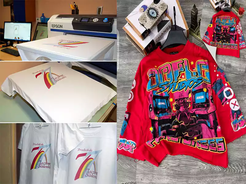 Custom Shirts with DTG Printing