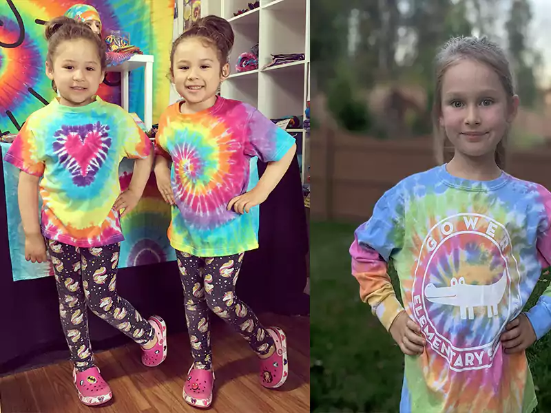 Custom Tie Dye T-shirts