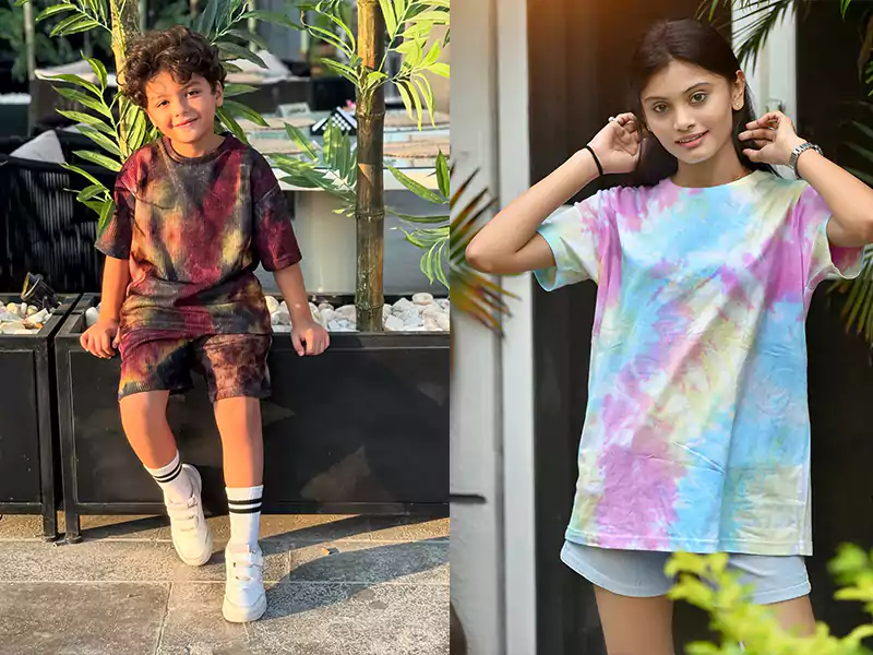 Custom Tie Dye women T-shirts