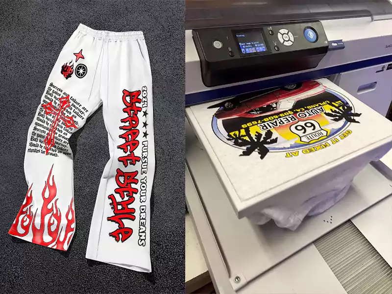 Custom Trouser with DTG Printing