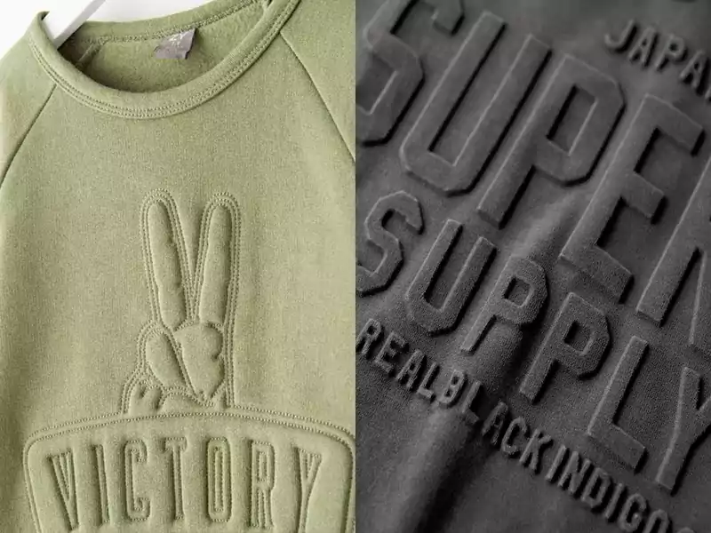 Embossing Effect T-shirt
