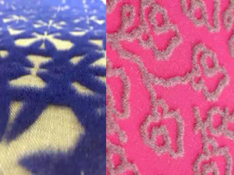 Flock printing T-shirts