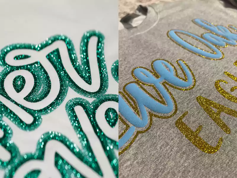 Glitter Printing Hoodie