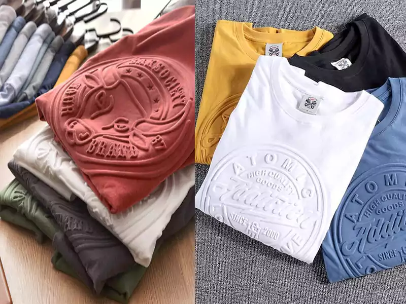 Streetwear Embossing effect Sweatshirts