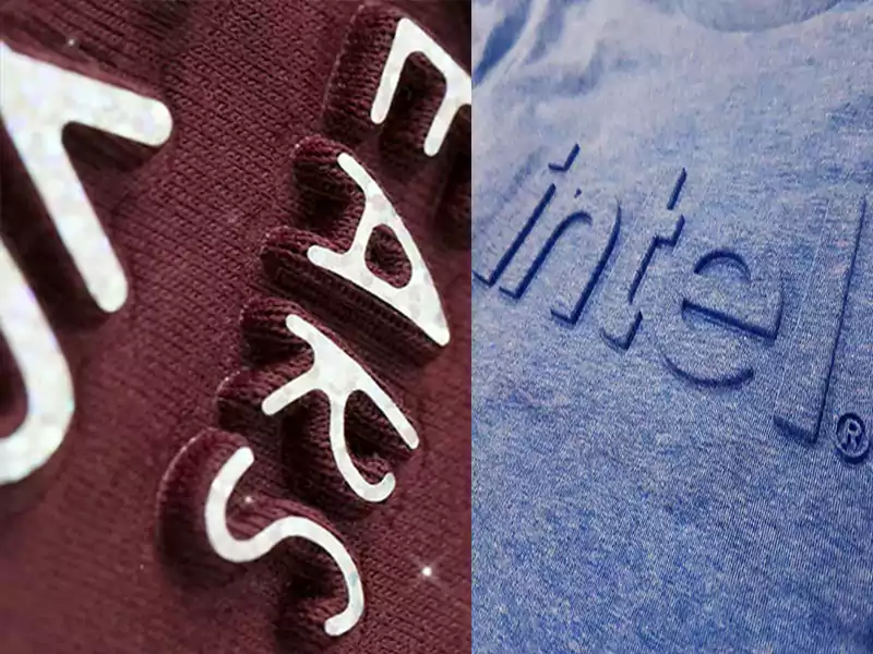 Streetwear Embossing effect