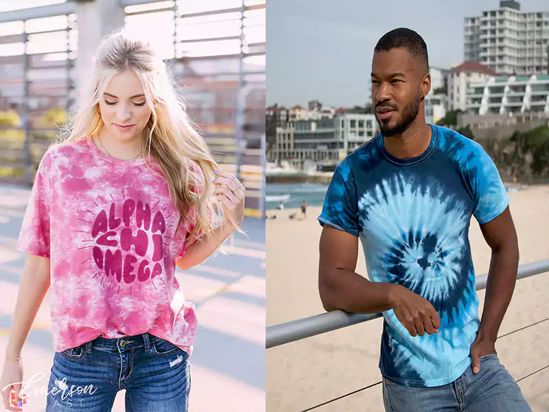 Tie Dye T-shirt & Sweatshirt