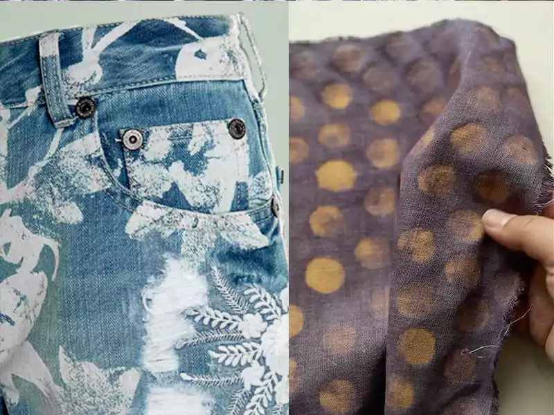 discharge-printed Shirts